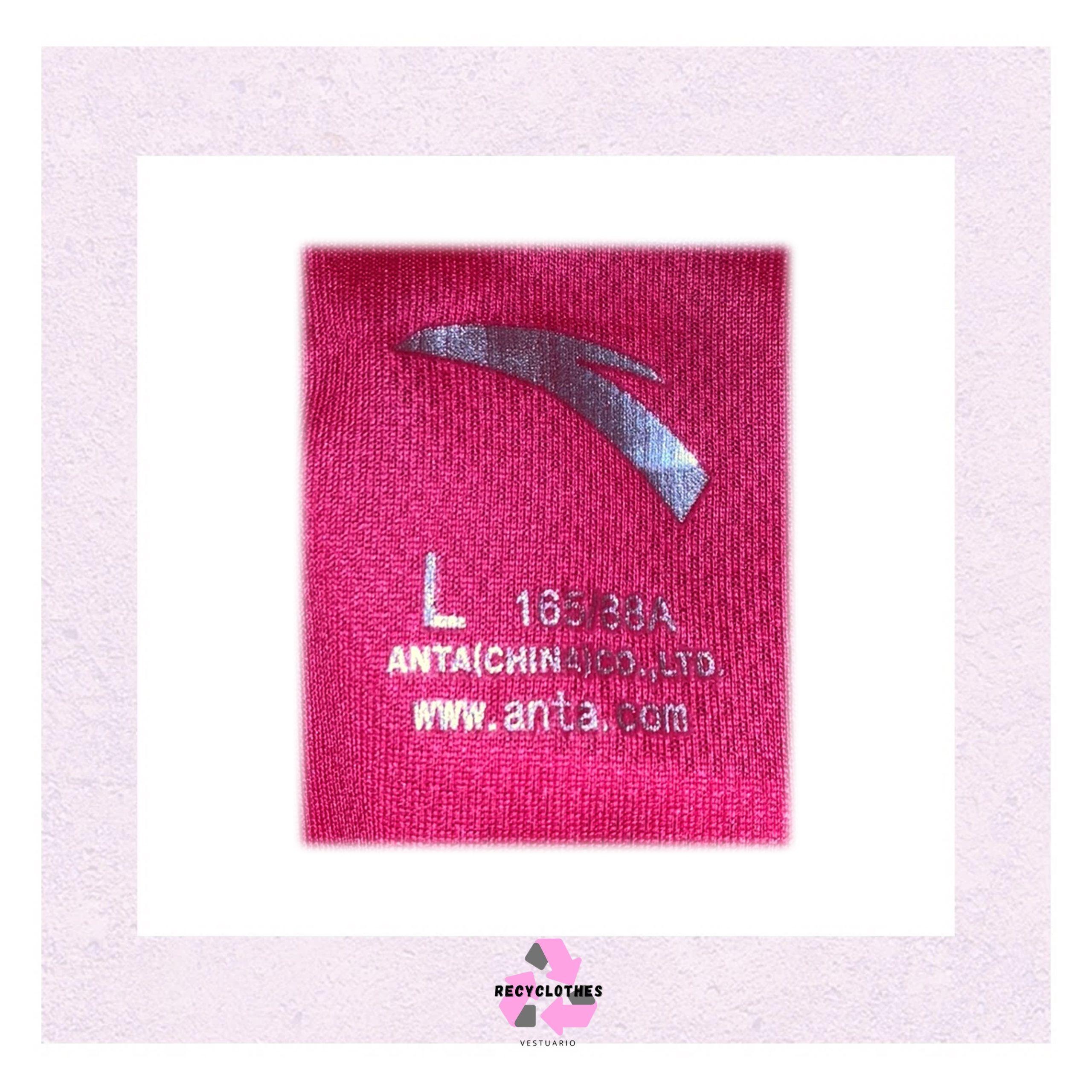 Polera Fucsia L Anta-2