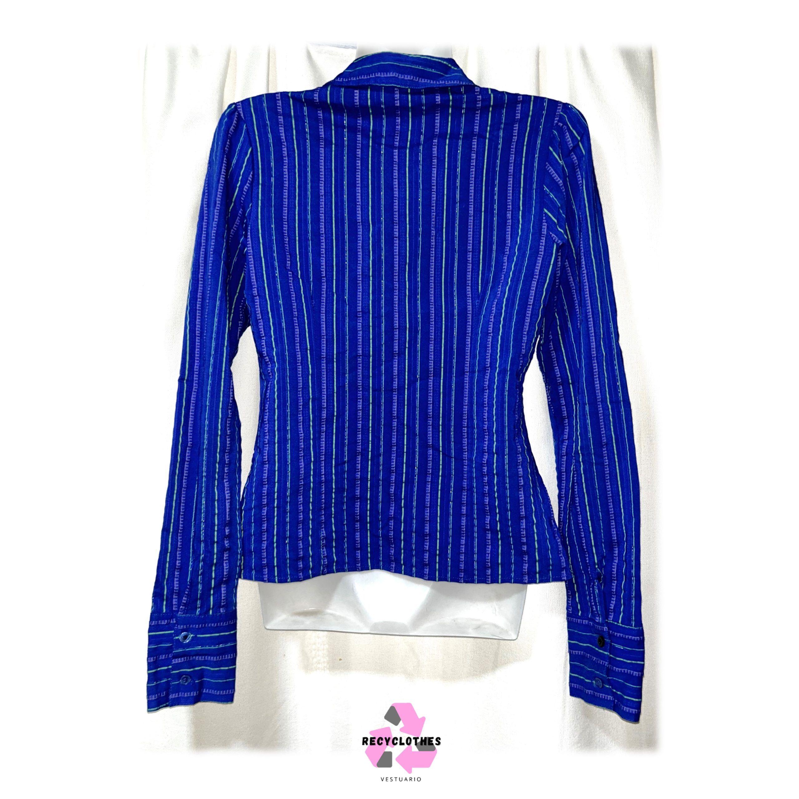 Blusa Azul V Seven Talla S-2