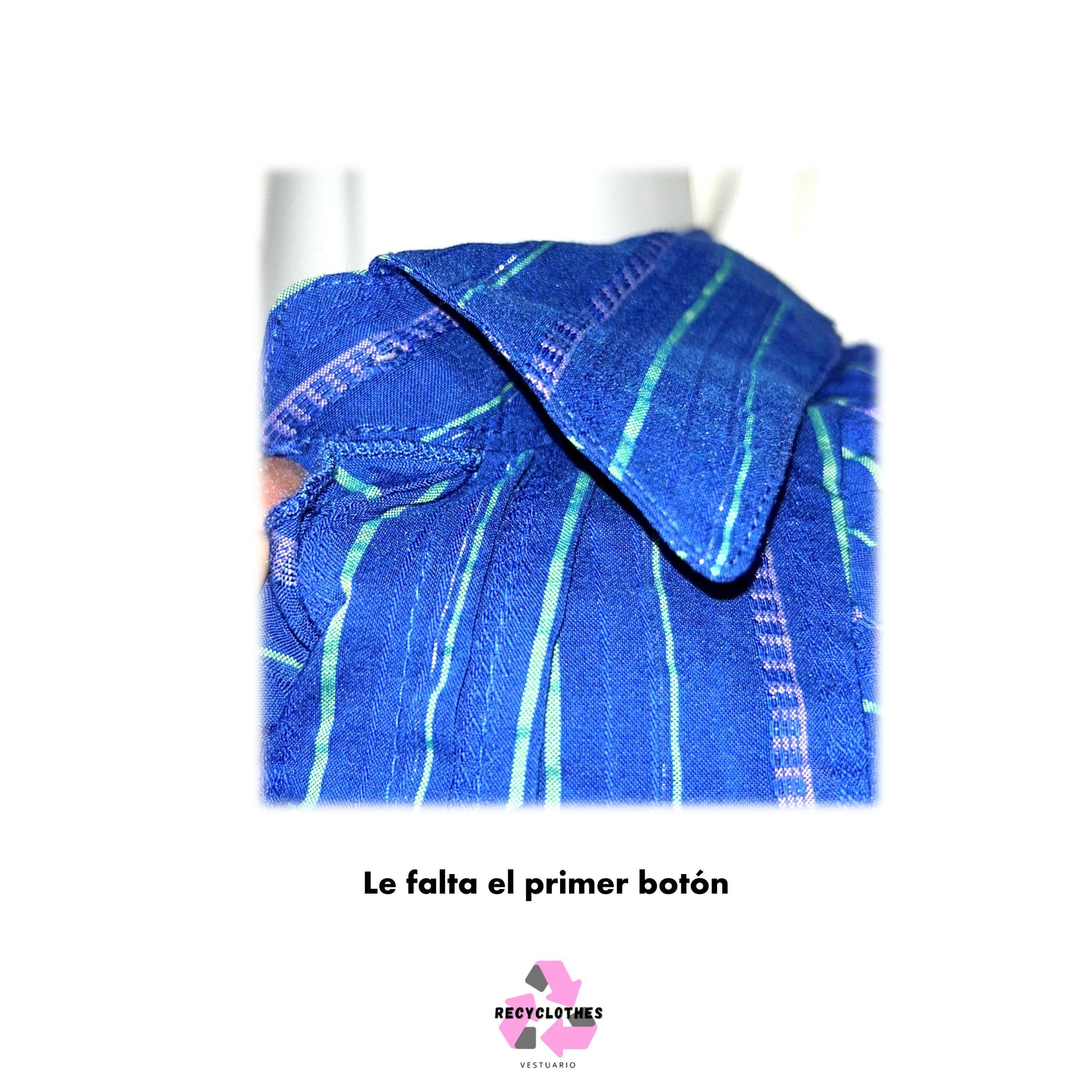 Blusa Azul V Seven Talla S-4
