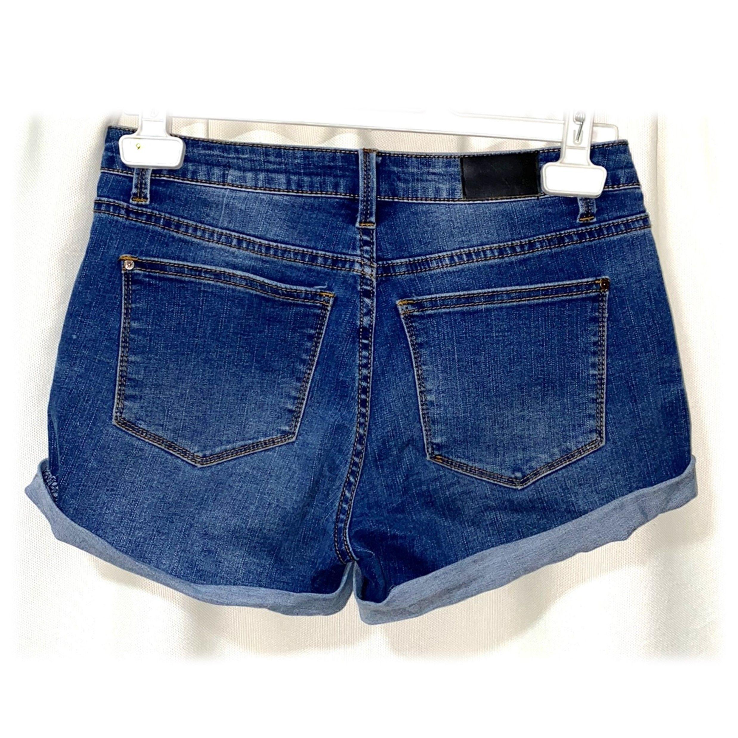 Short Jeans Azul 36 Basement-2