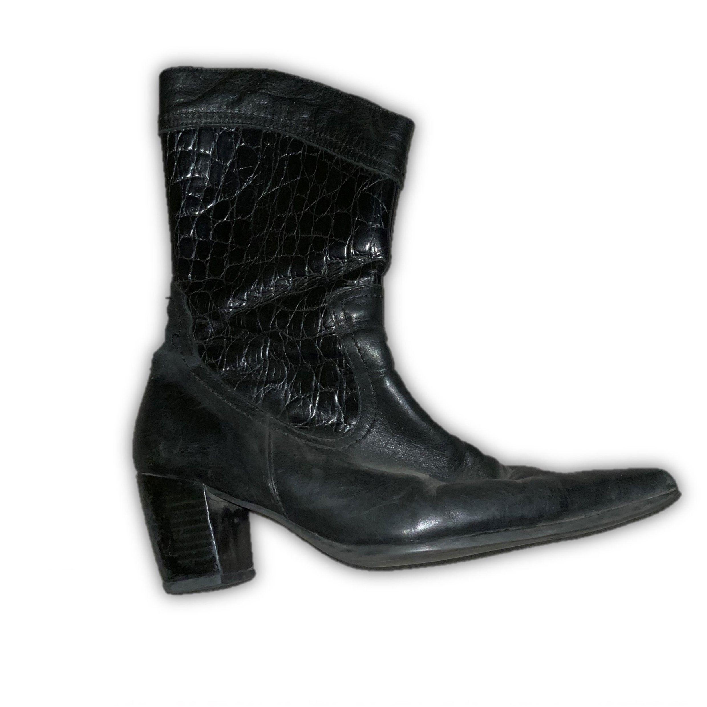 Botas Negras Caprice Talla 37-0