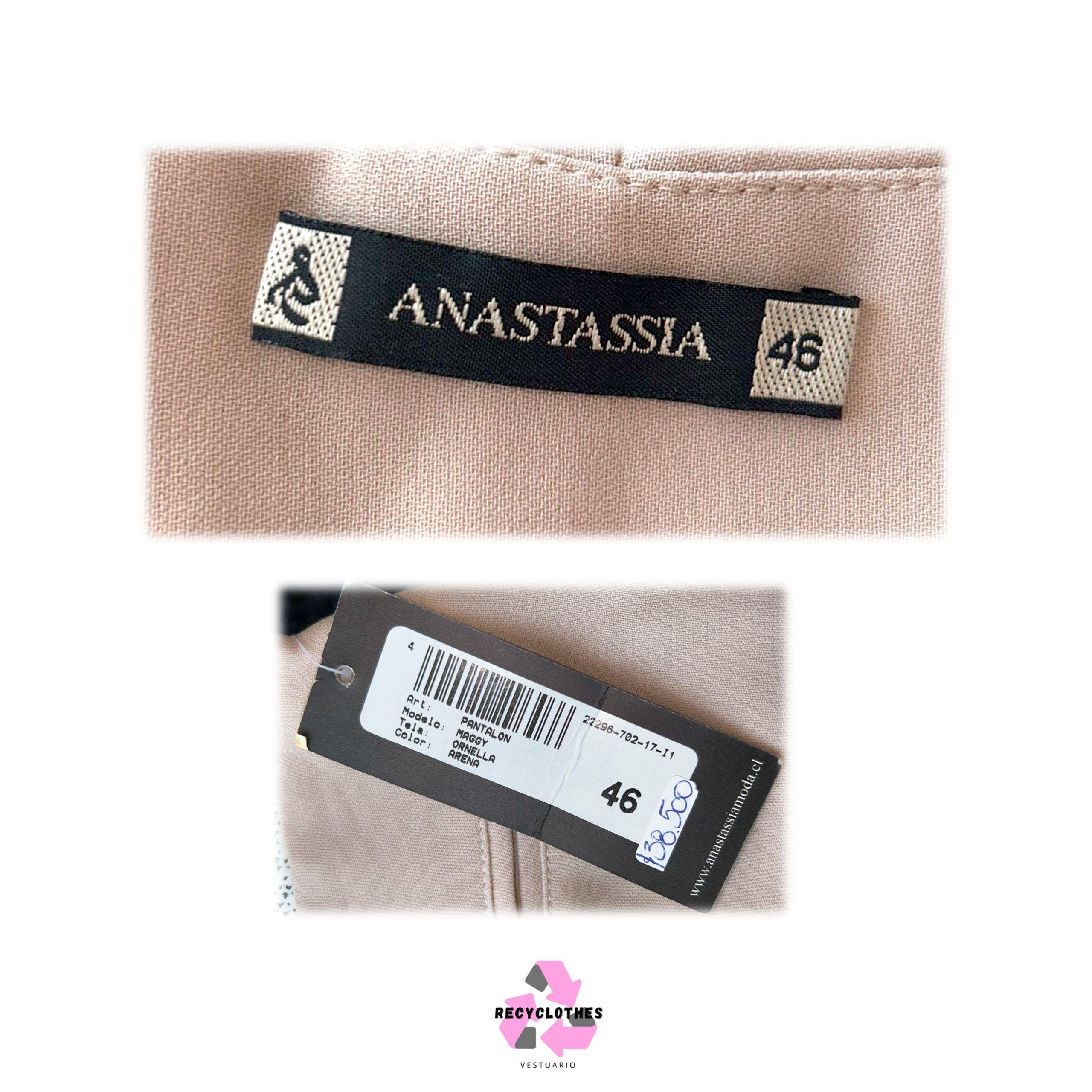 Pantalón Beige Talla 46 Anastassia-3