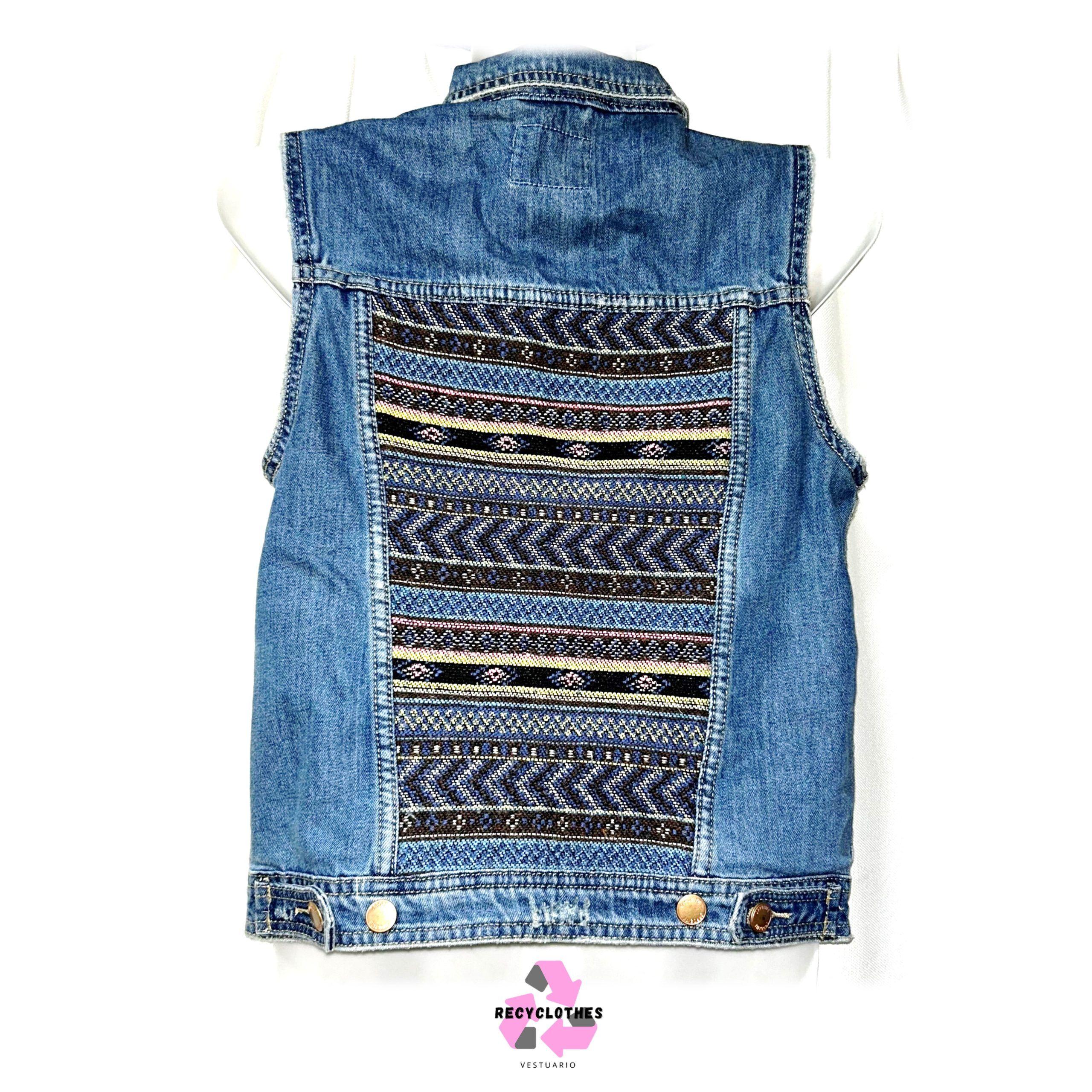 Chaqueta Jeans Azul Opposite Talla S-2