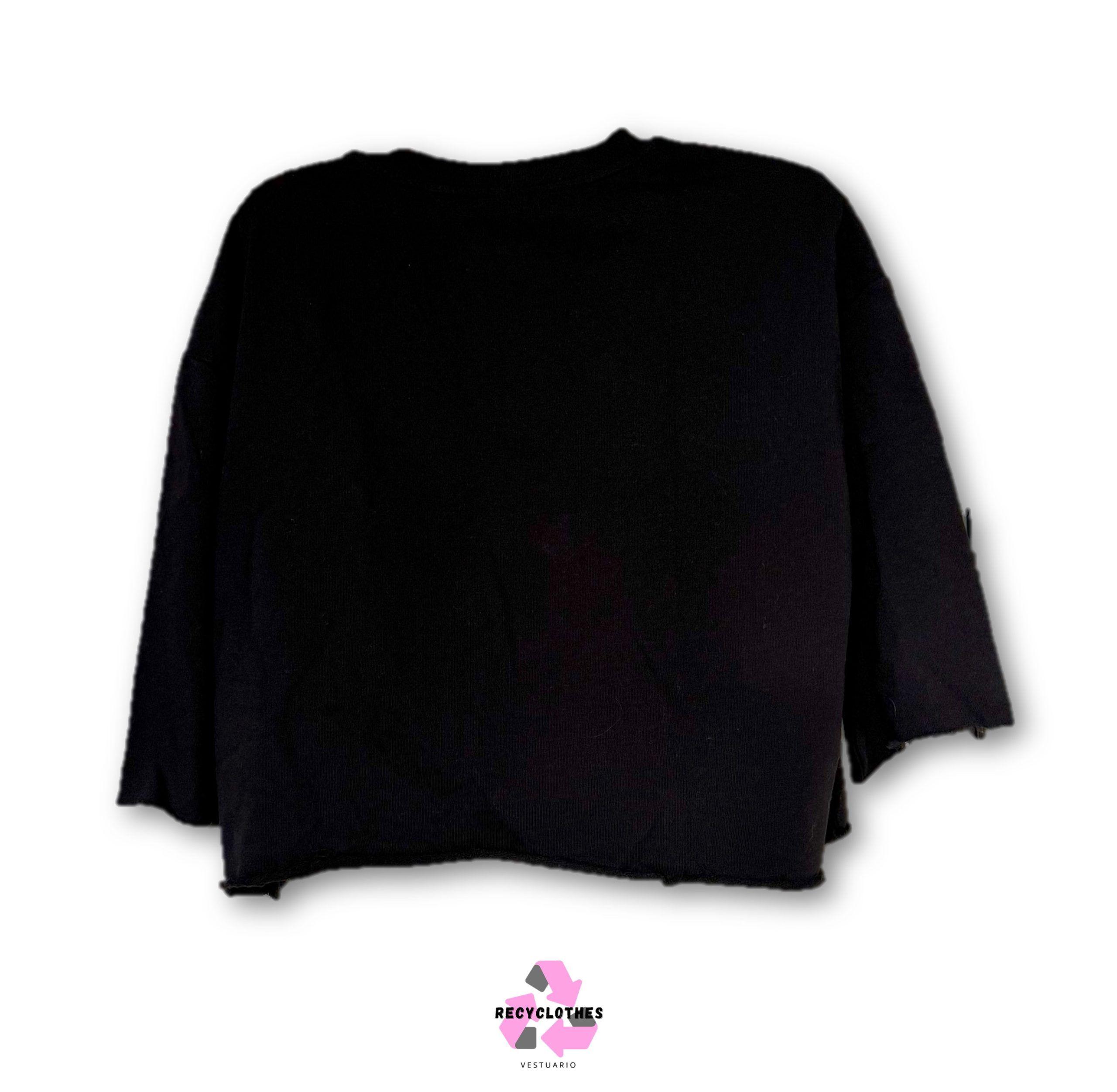 Polerón Negro M H&M-2