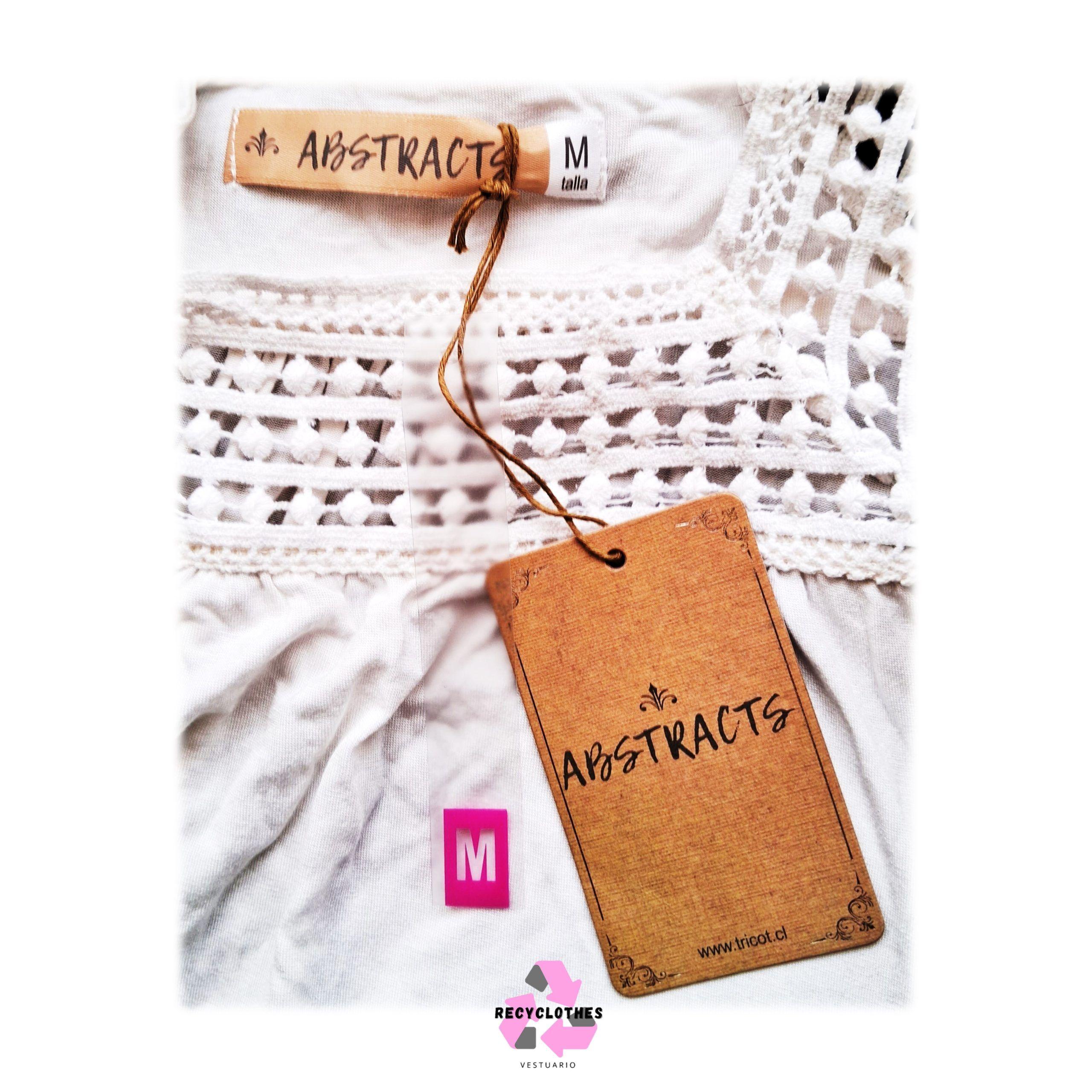 Polera Blanca M Abstracts-3