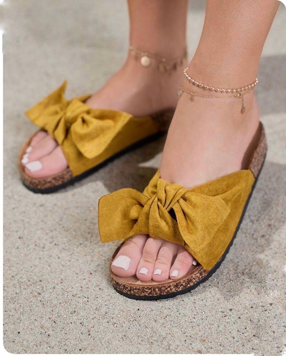 Sandalias de Gamuza Verano-2