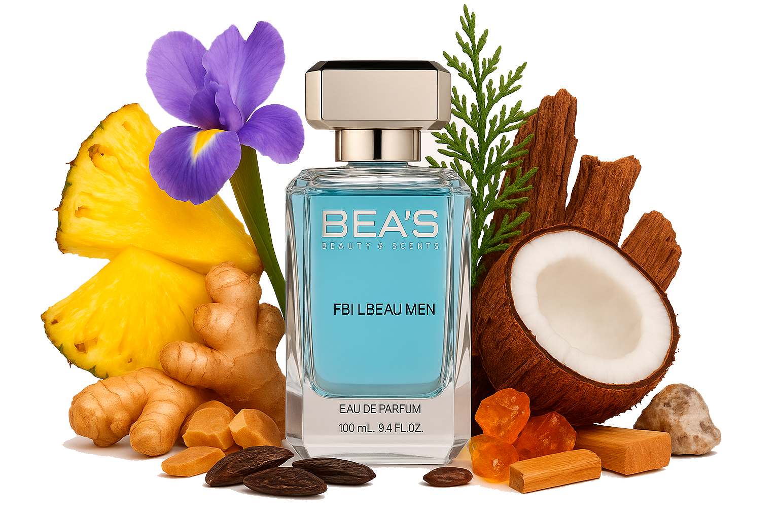 Perfume Beas Fbi L'Beau Men 100ML Edp Hombre-1