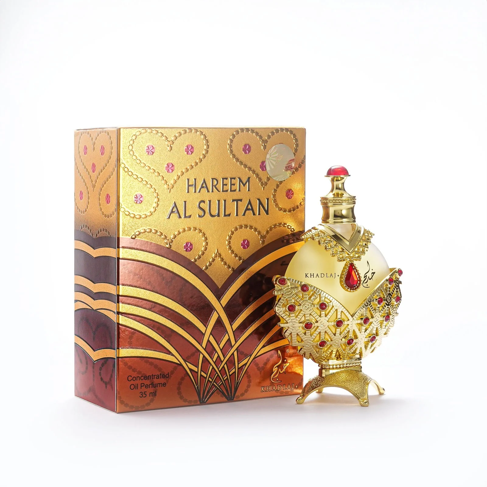 Perfume Khadlaj Hareem Al Sultan Gold Parfum Oil 35ML-2