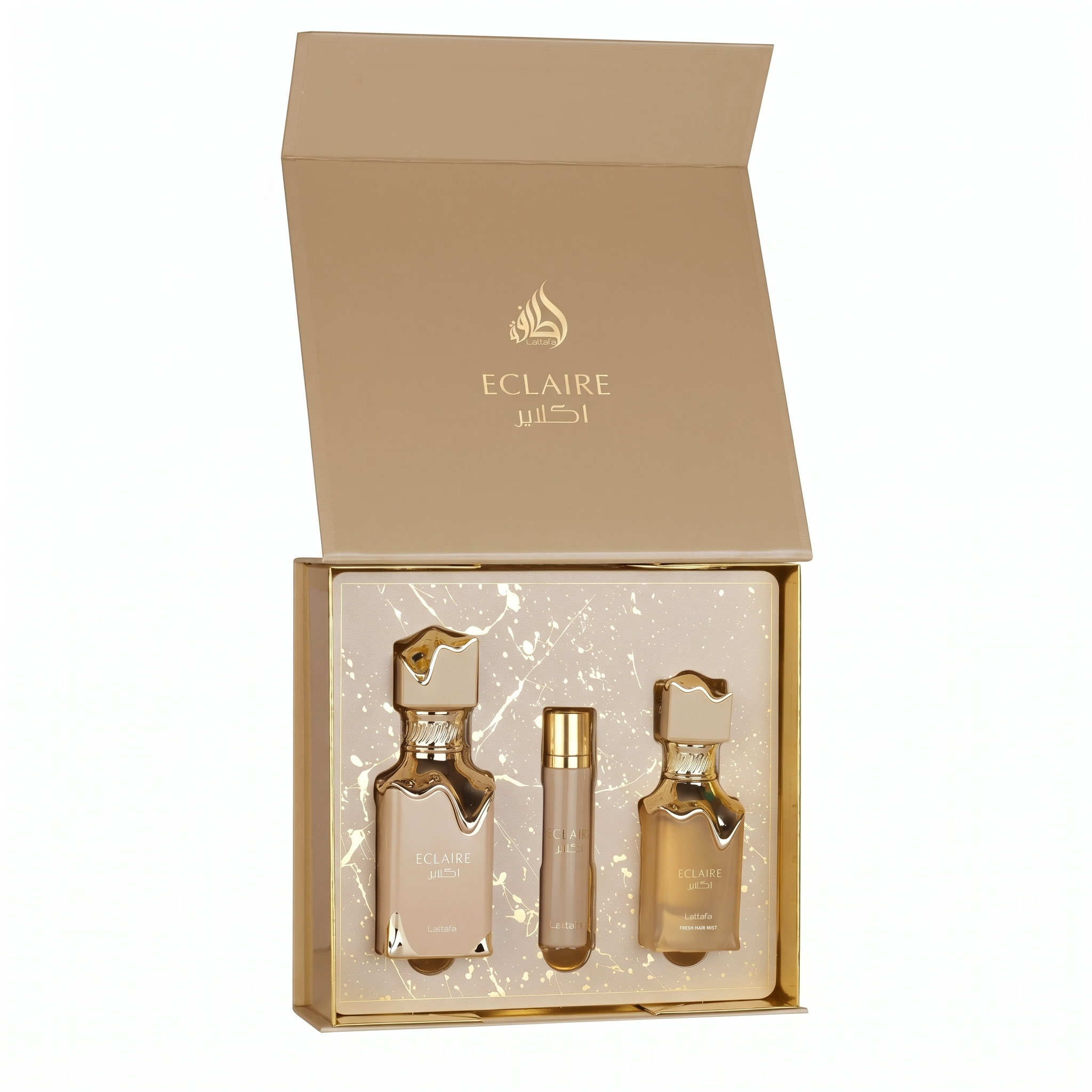 Perfume Lattafa Eclaire Unisex Edp 100 Ml / Perfume Spray 200 Ml Estuche-0