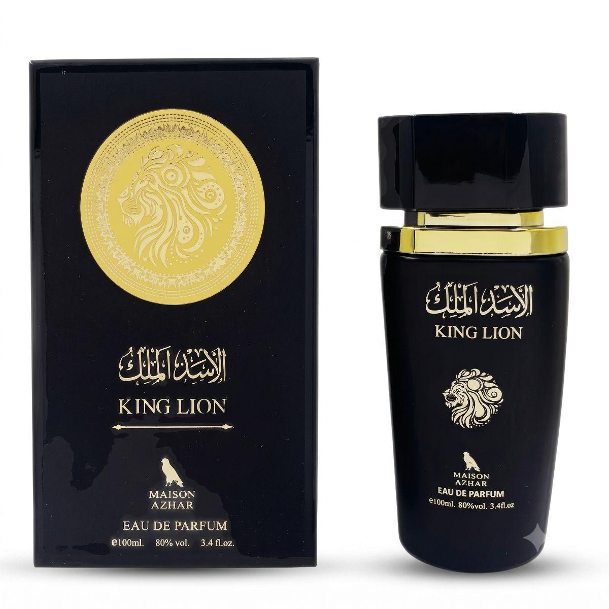 Perfume Maison Azhar King Lion Black Edp Hombre 100 Ml-0
