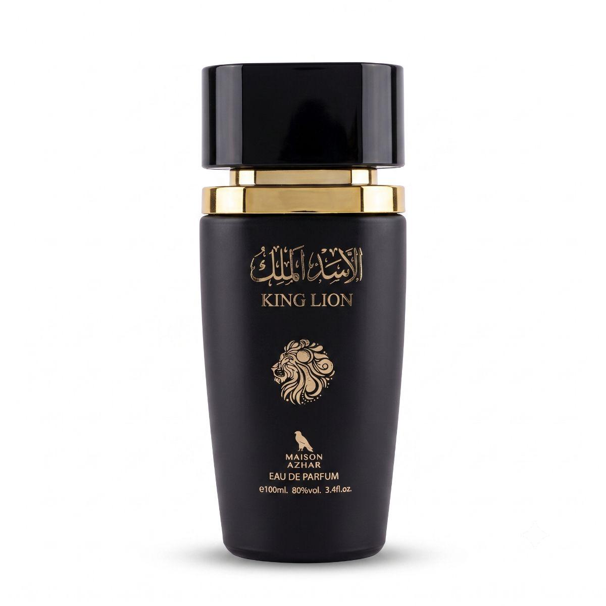 Perfume Maison Azhar King Lion Black Edp Hombre 100 Ml-1