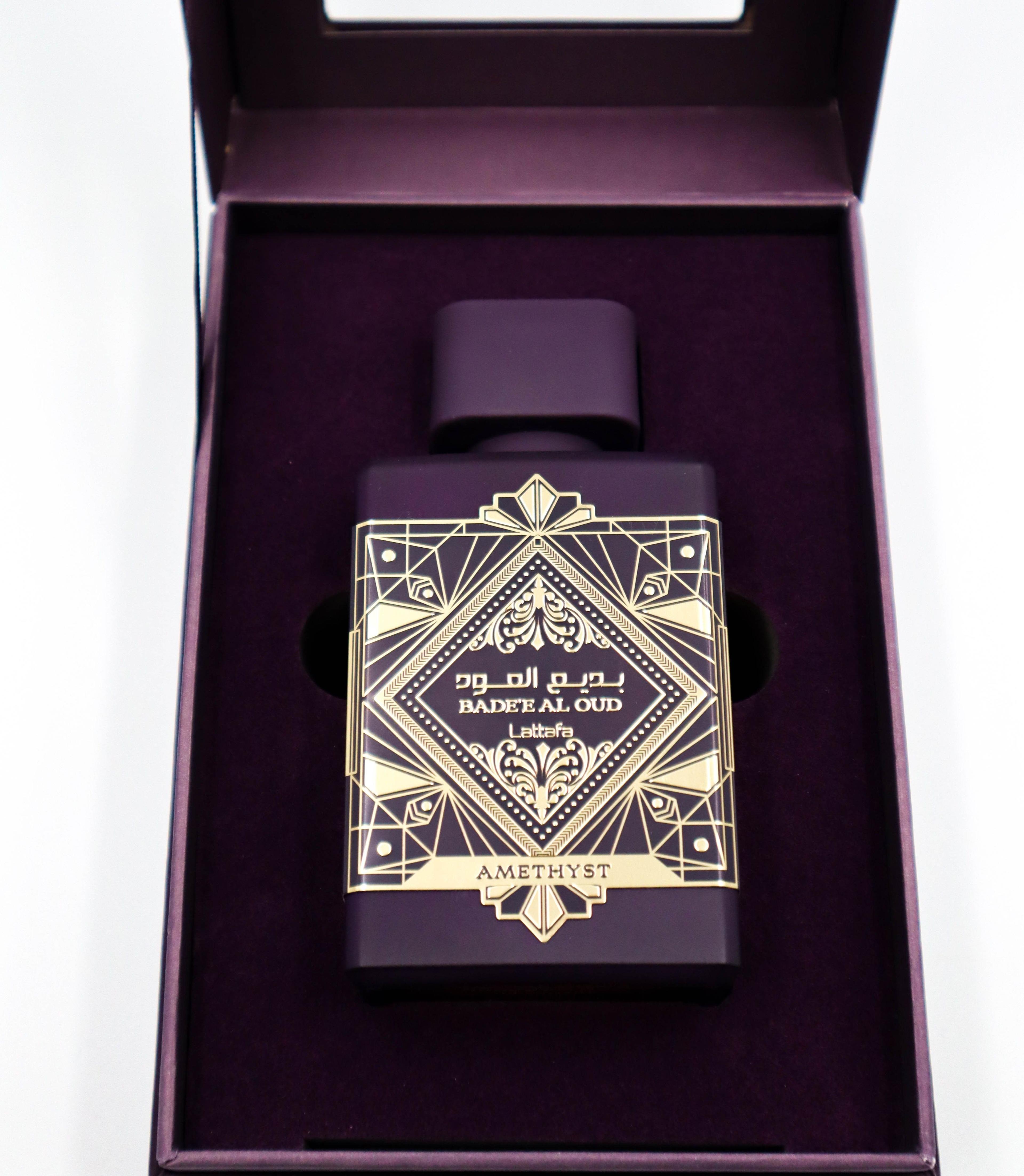 PERFUME  LATTAFA AMETHYST BADEE AL OUD EDP 100ML UNISEX-6
