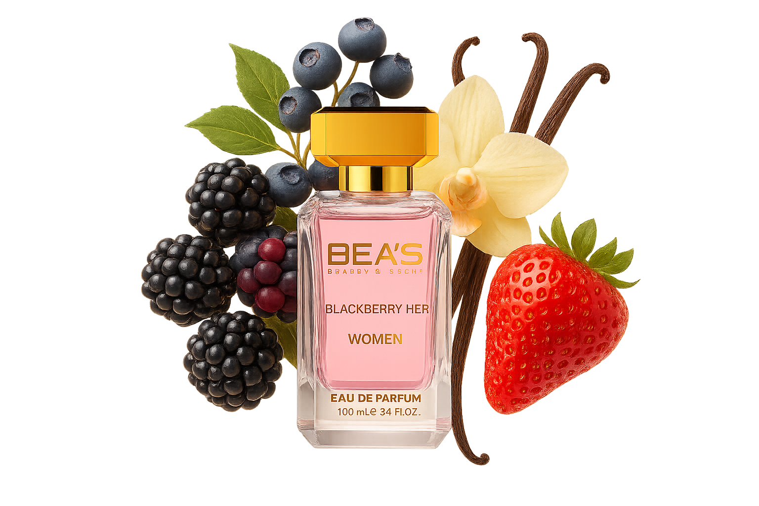Perfume Beas Blackberry Her 100ML Edp Mujer-0