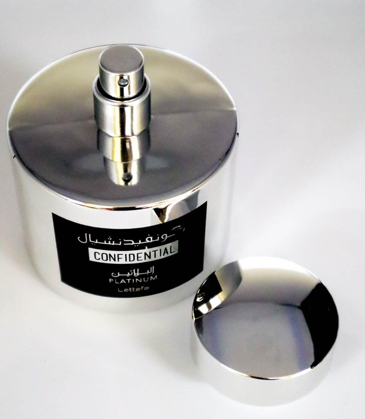 PERFUME LATTAFA CONFIDENTIAL PLATINUN EDP 100ML HOMBRE-4