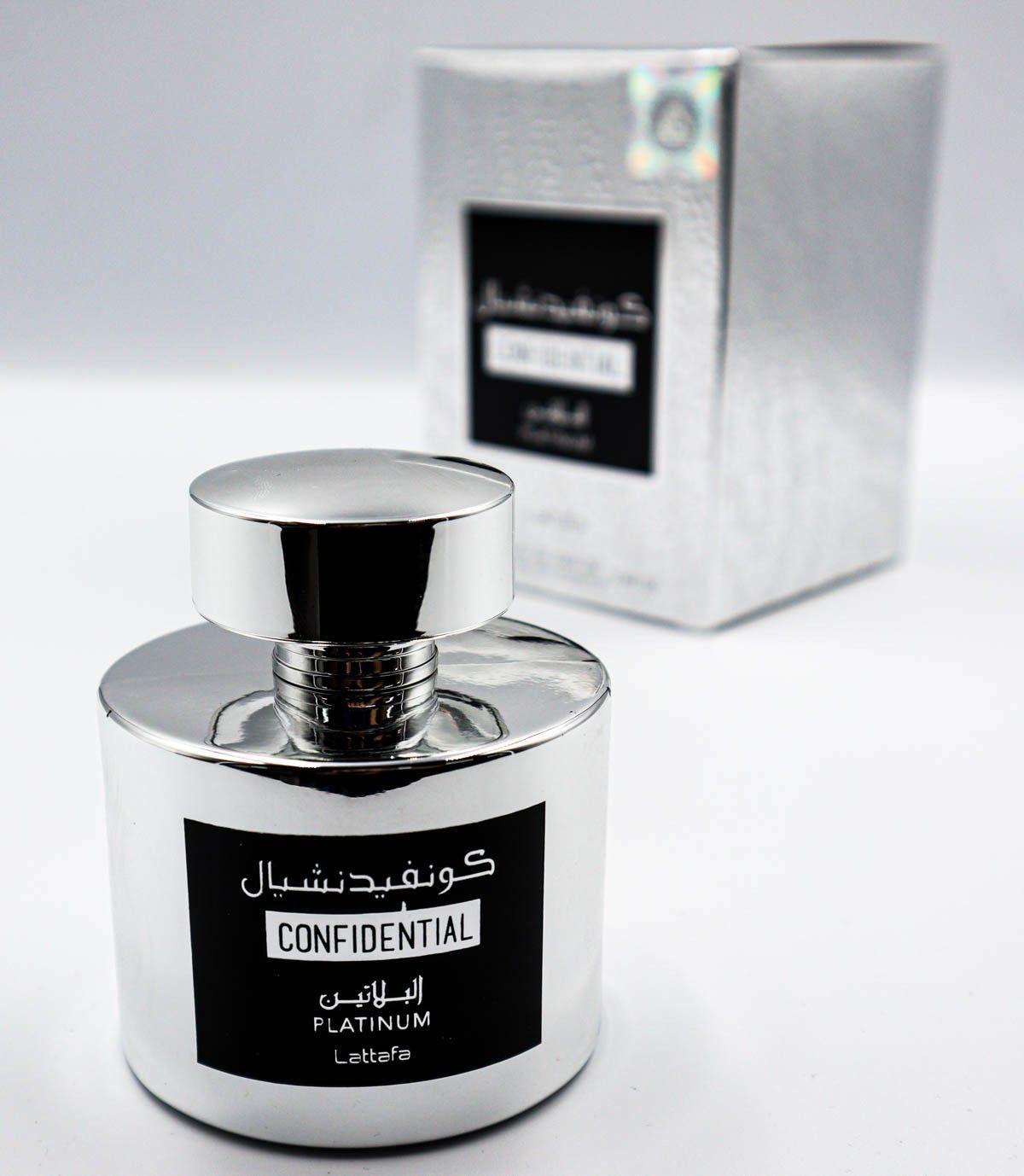 PERFUME LATTAFA CONFIDENTIAL PLATINUN EDP 100ML HOMBRE-5