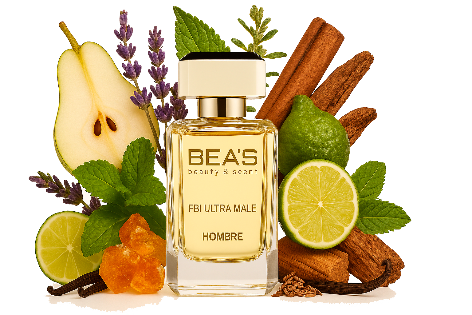 Perfume Beas Fbi Ultra Male  Hombre Edp 100 Ml-0
