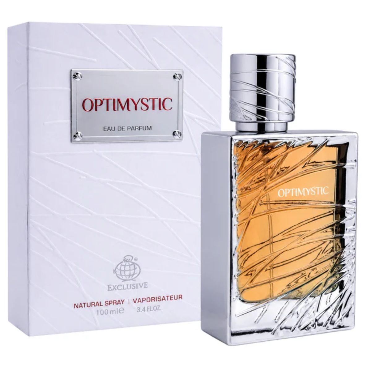 Perfume Fragrance World Optimystic White EDP Unisex 100 ml-0