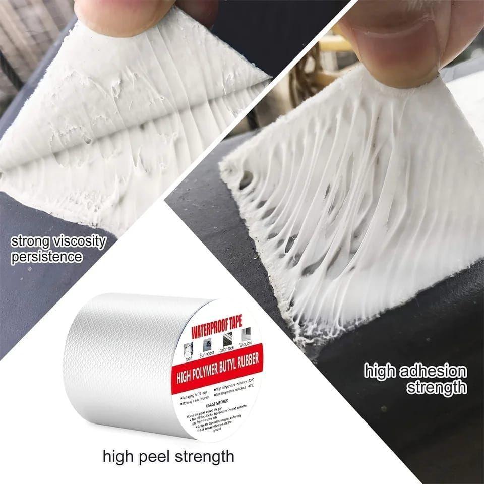 Cinta Selladora Aislante Impermeable Gotera Techo Tuberia-5