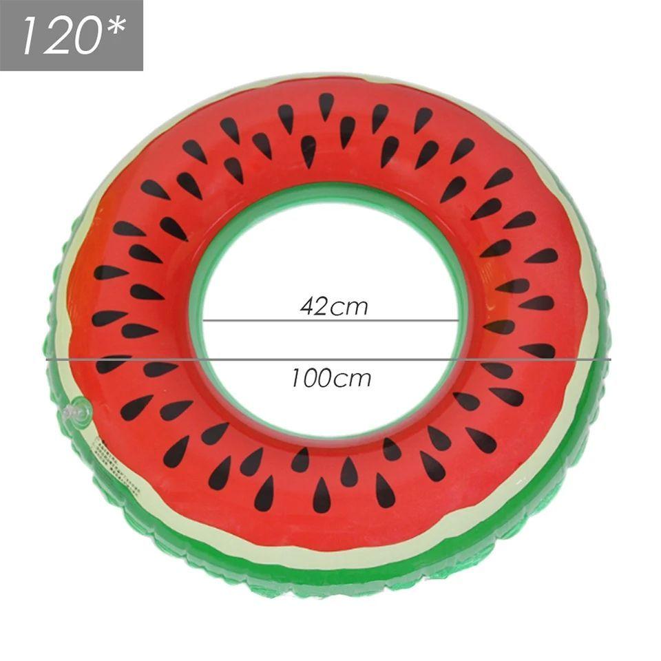 Flotador Piscina Sandia 70cm Grande Inflable Salvavidas-4