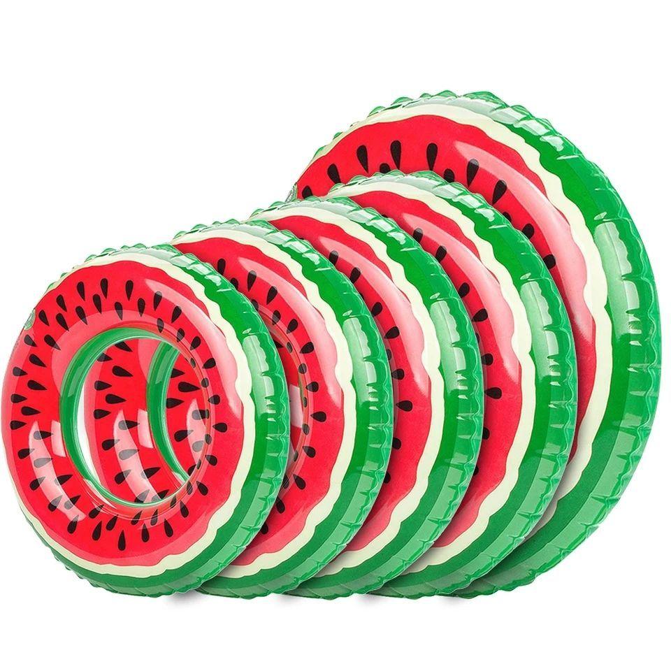 Flotador Piscina Sandia 70cm Grande Inflable Salvavidas-6