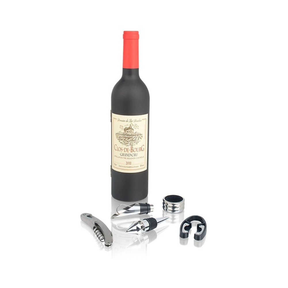 Set De Vino Sacacorchos Con Forma De Botella-6