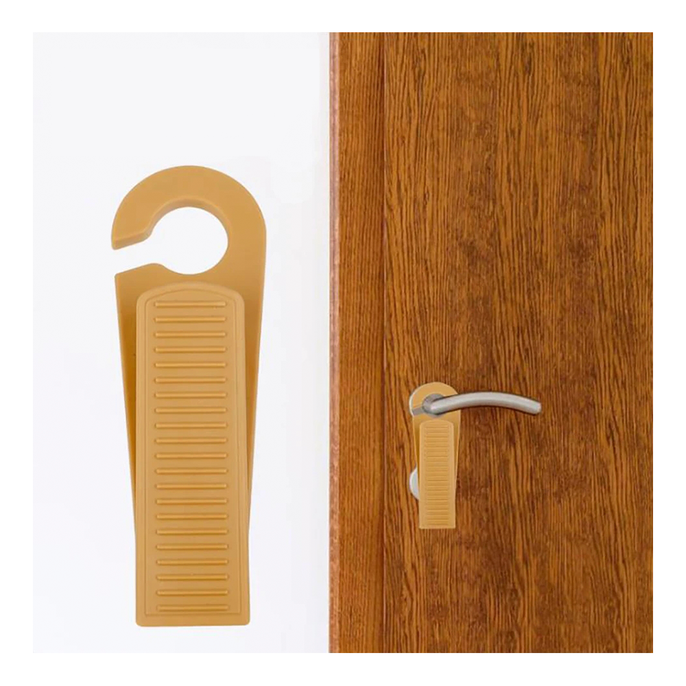 Set 2 Topes Para Puertas A Piso Tipo Cuña Traba Puerta-7