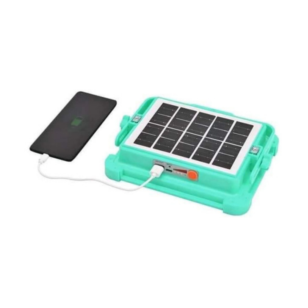 Lampara De Emergencia Foco Solar Recargable Led Camping-3
