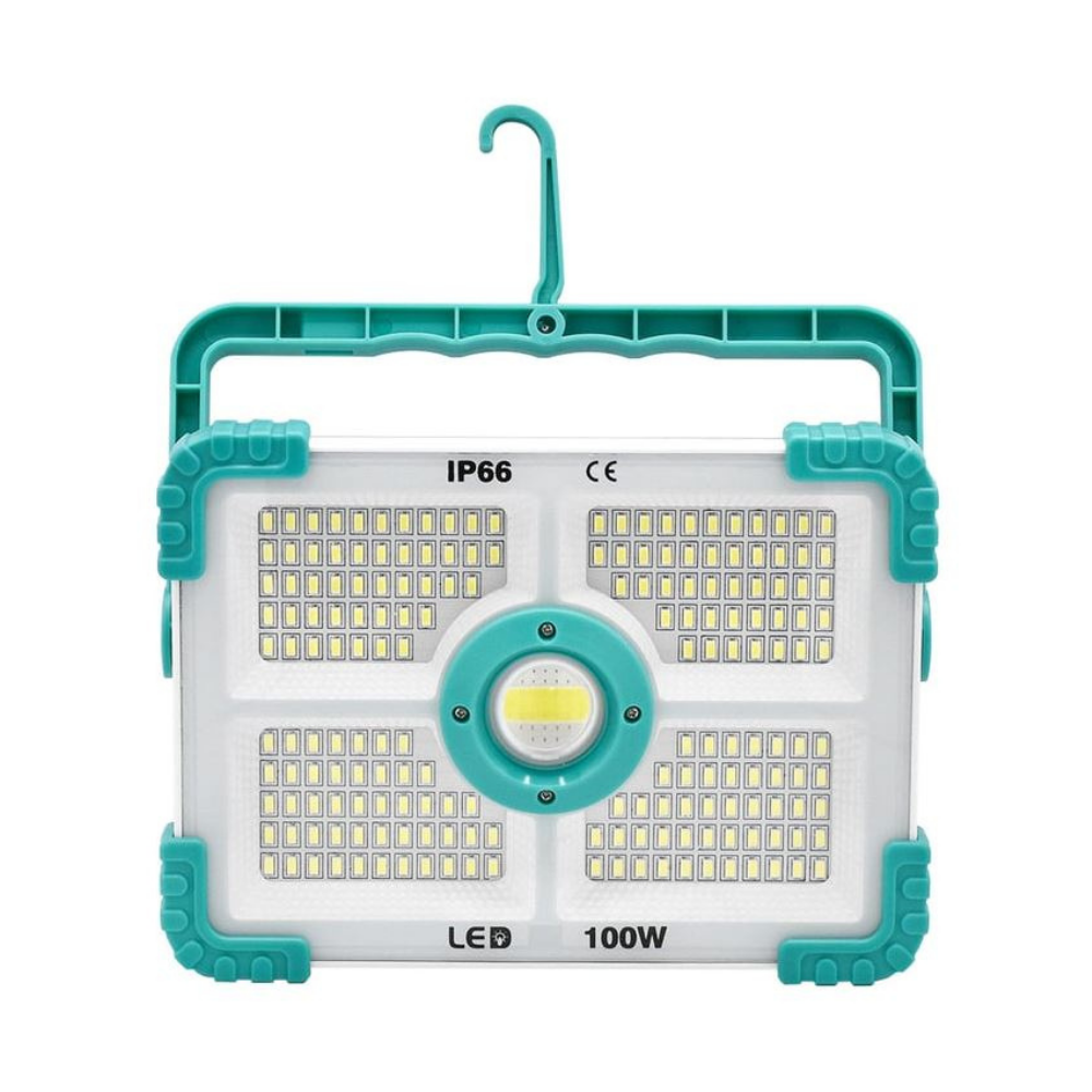 Lampara De Emergencia Foco Solar Recargable Led Camping-6
