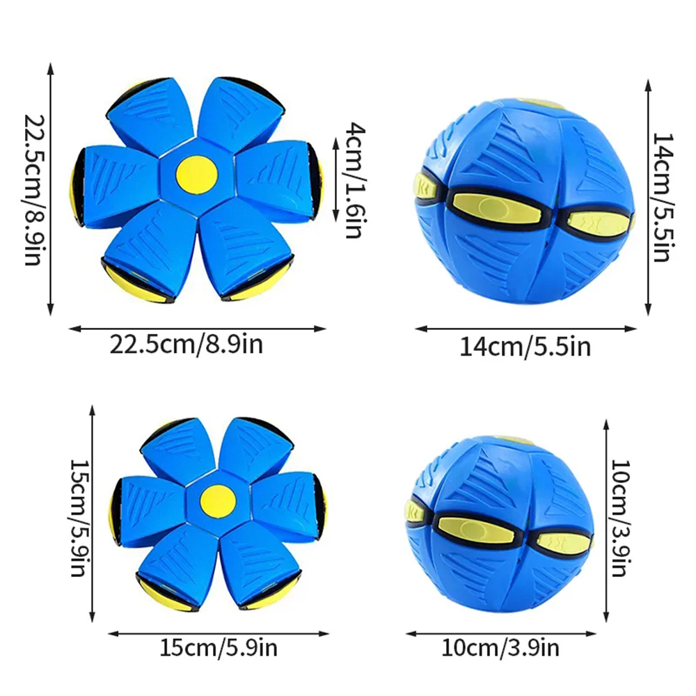 Pelota Magica Luz Led Cambia Forma Moda Disco Kids-4