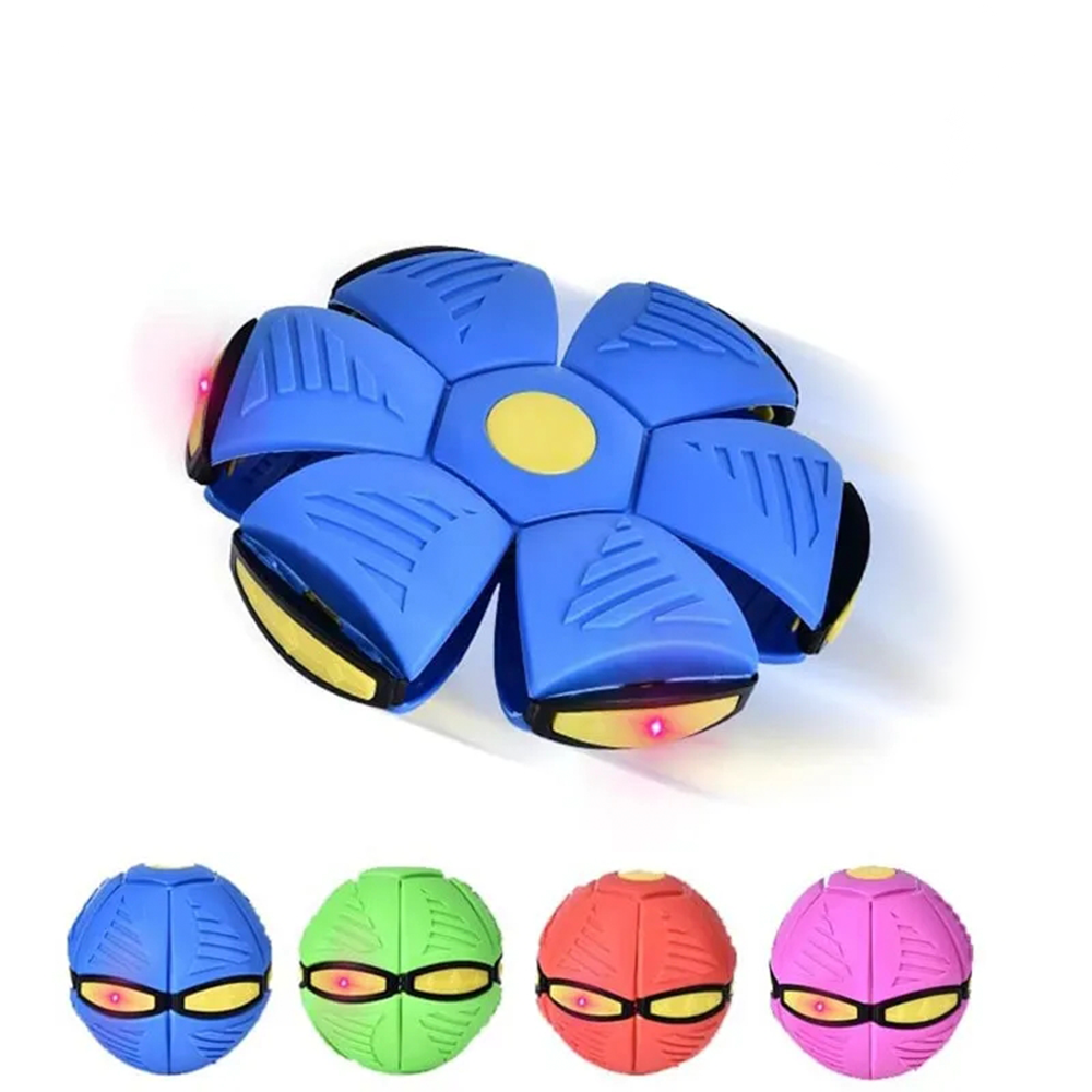 Pelota Magica Luz Led Cambia Forma Moda Disco Kids-7