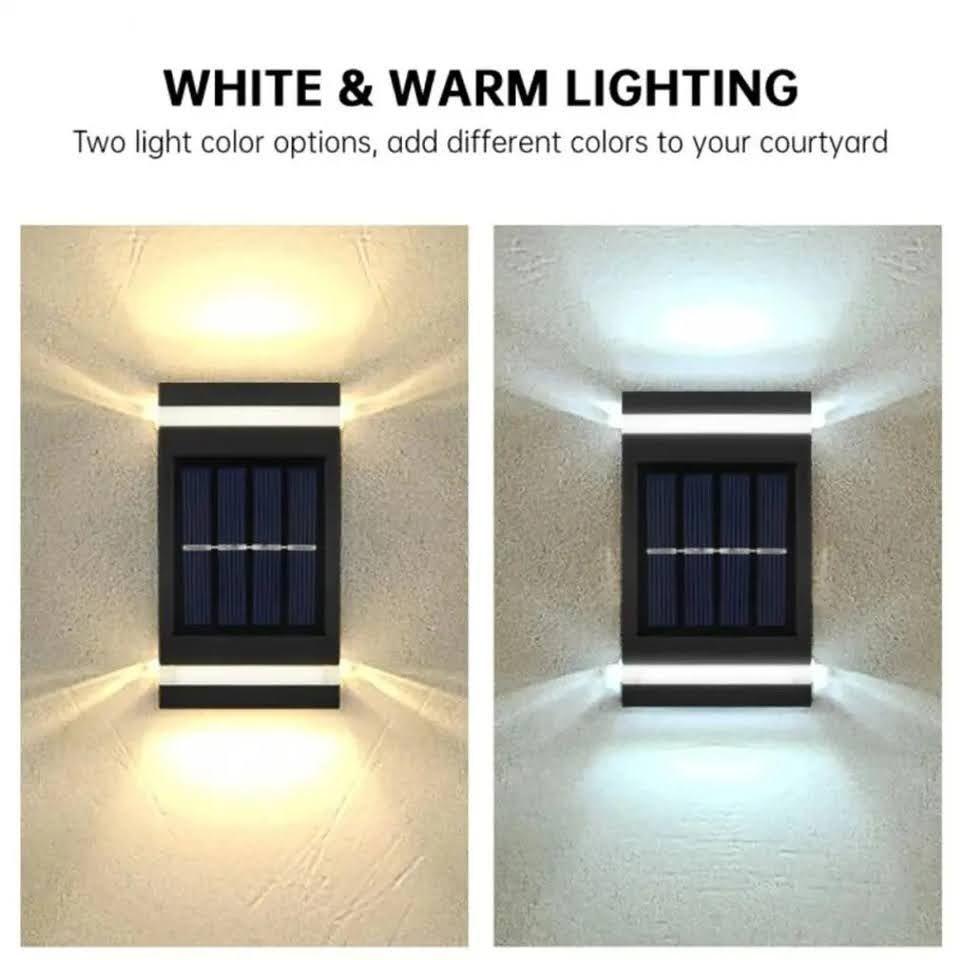 Aplique Led Exterior Luz Calida Foco Pared Impermeable-4