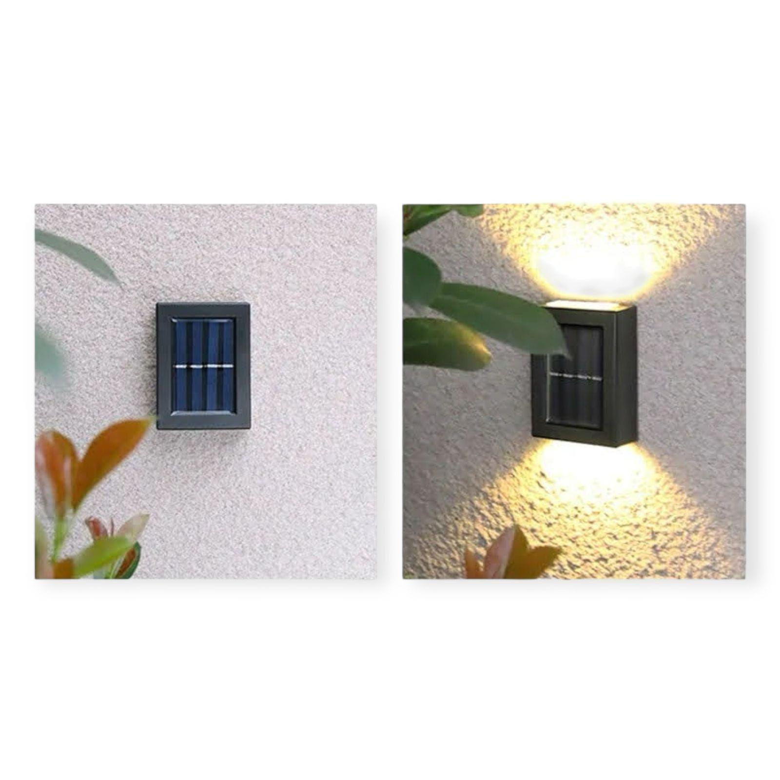 Aplique Led Exterior Luz Calida Foco Pared Impermeable-5