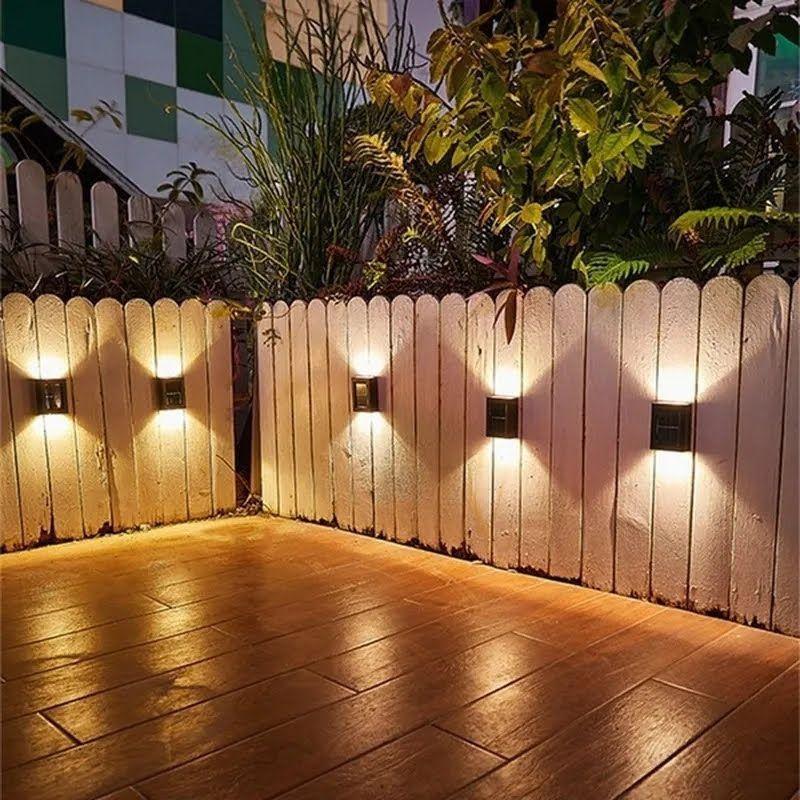 Aplique Led Exterior Luz Calida Foco Pared Impermeable-6