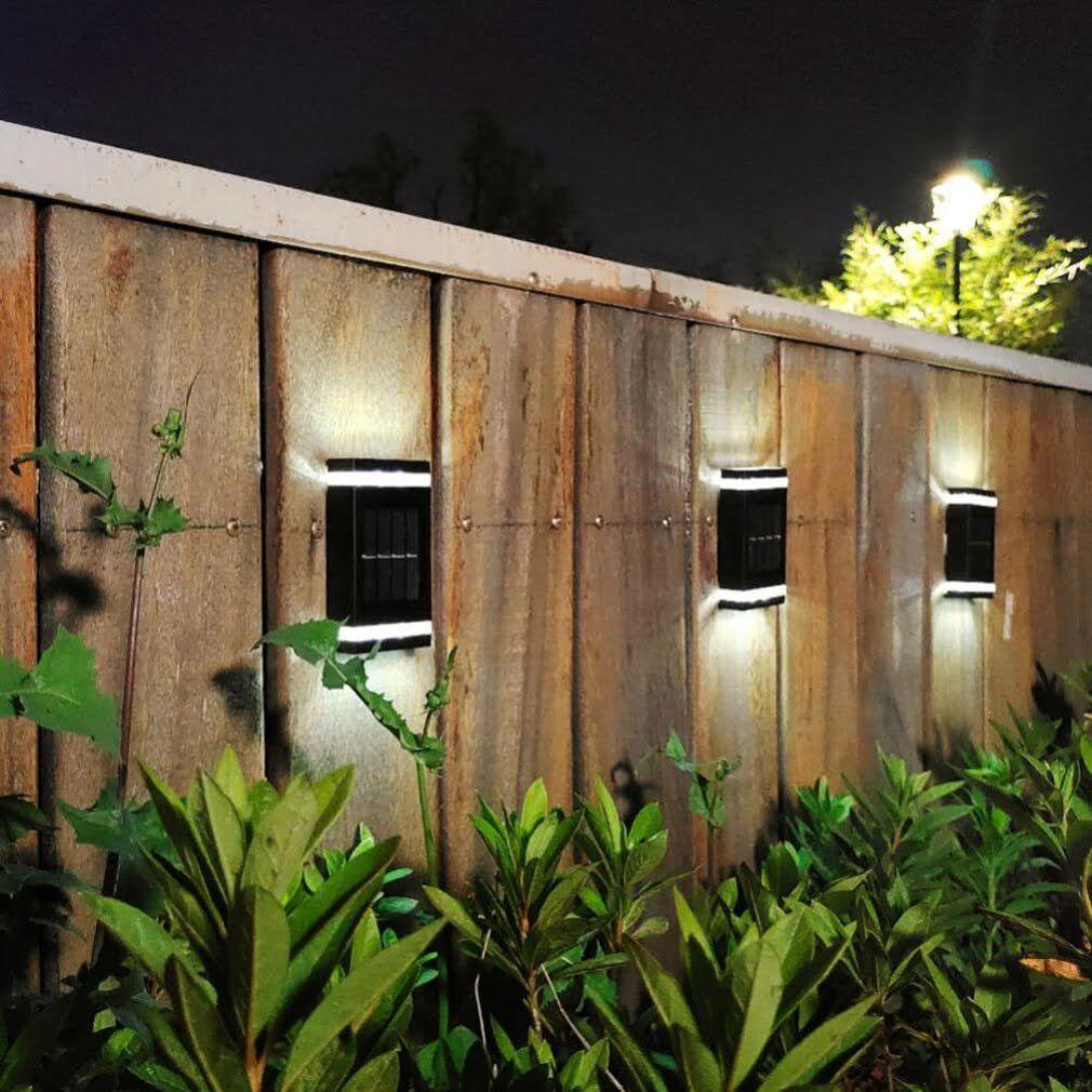 Aplique Led Exterior Luz Calida Foco Pared Impermeable-7