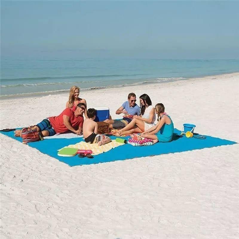 Manta Antiarena Para Playa Picnic Camping Impermea-7