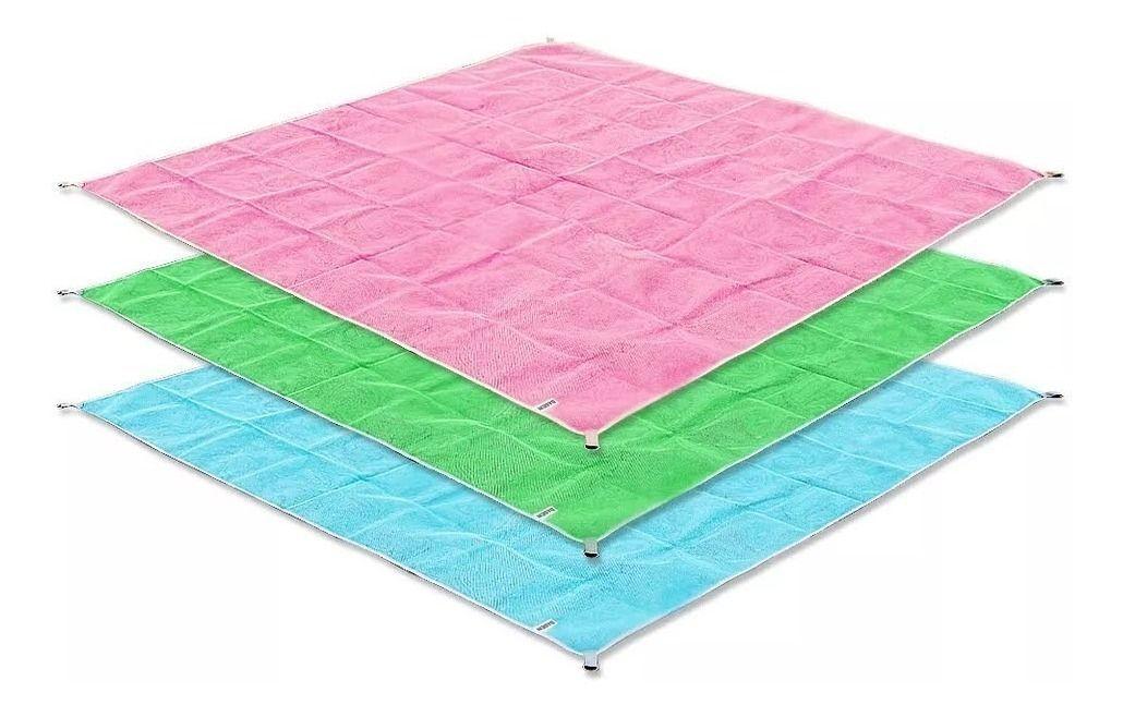 Manta Antiarena Para Playa Picnic Camping Impermea-3