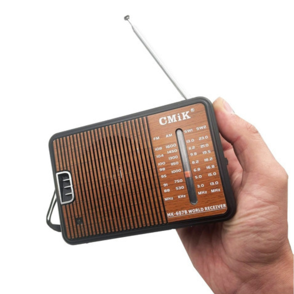 Radio Am Fm Radio Portatil A Pila 10042-4