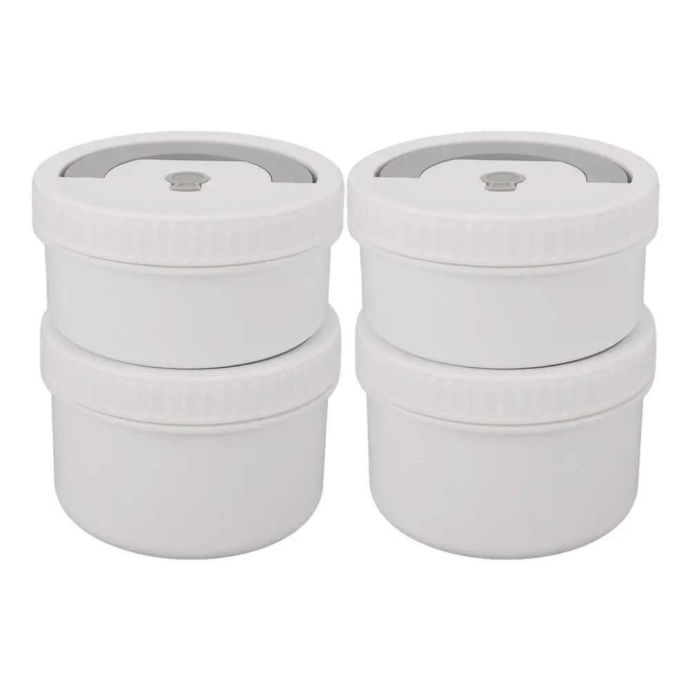 Lonchera T rmica 4 Contenedores Acero Inoxidable 500ml Lonchera T rmica 4 Contenedores Acero Inoxida-5