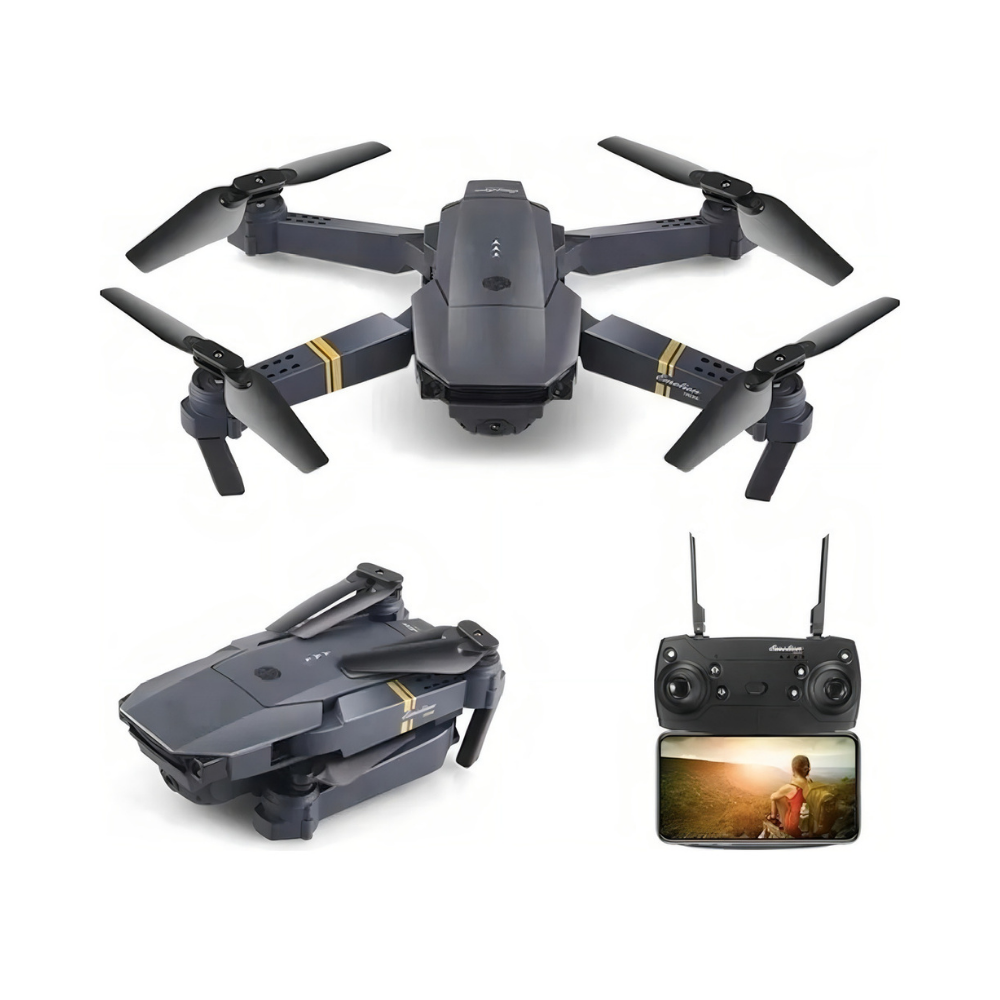 Drone Plegable Con Camara Color Negro-6