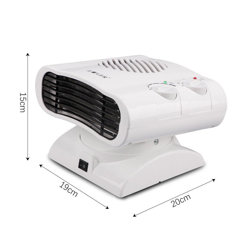 Calentador Calefactor Ahorrador Bajo Consumo Termoventilador 2000w Color Blanco Roro-2
