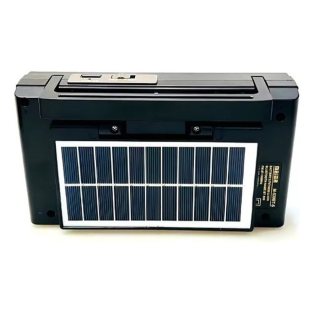 Radio Vintage Estilo Antiguo Panel Solar + Luz + Aux + Usb-2