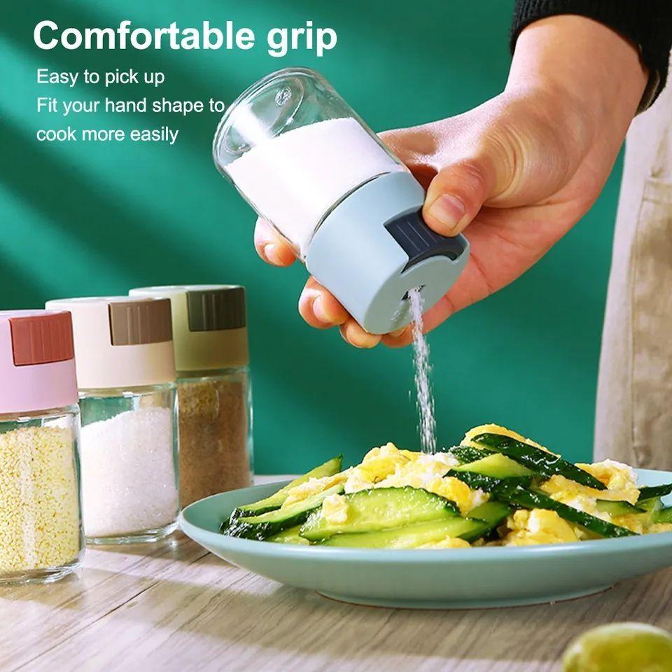 Salero Dispensador De Vidrio Para Cocina-2