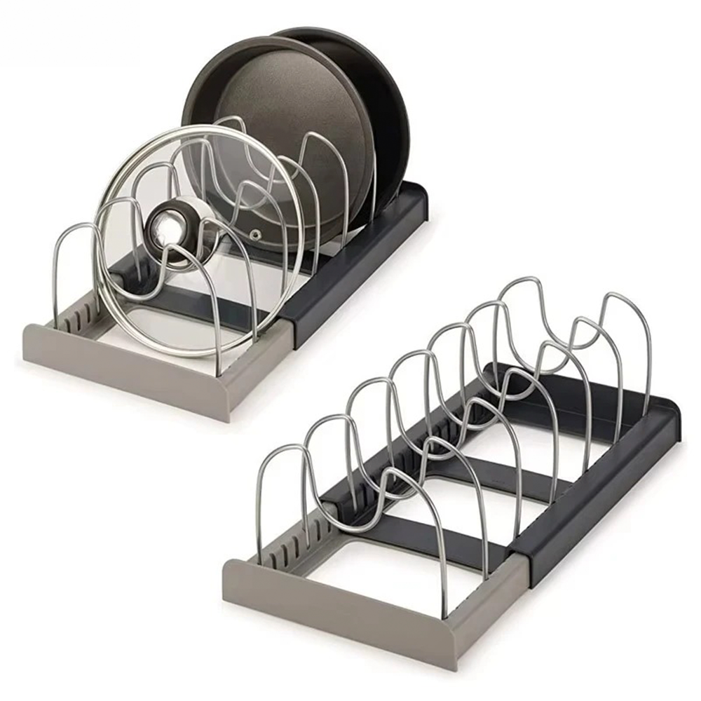 Rack Organizador Expandible Para Ollas Tapas Sartenes-0