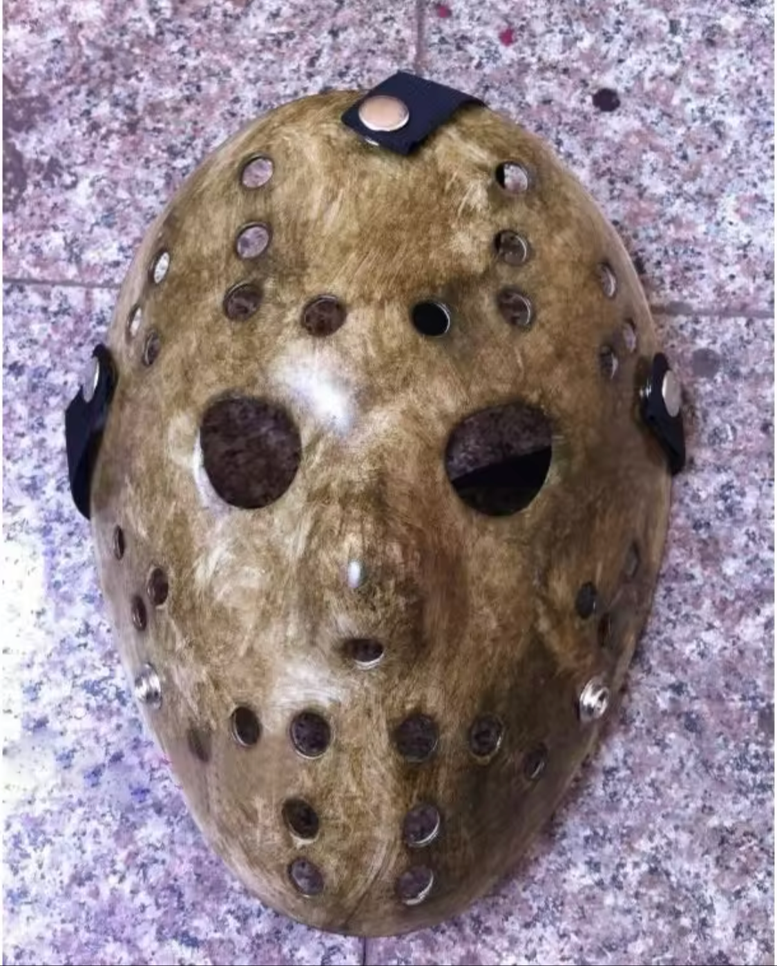 Mascara Jason Voorhees De Viernes 13 Halloween Color Rustico-5