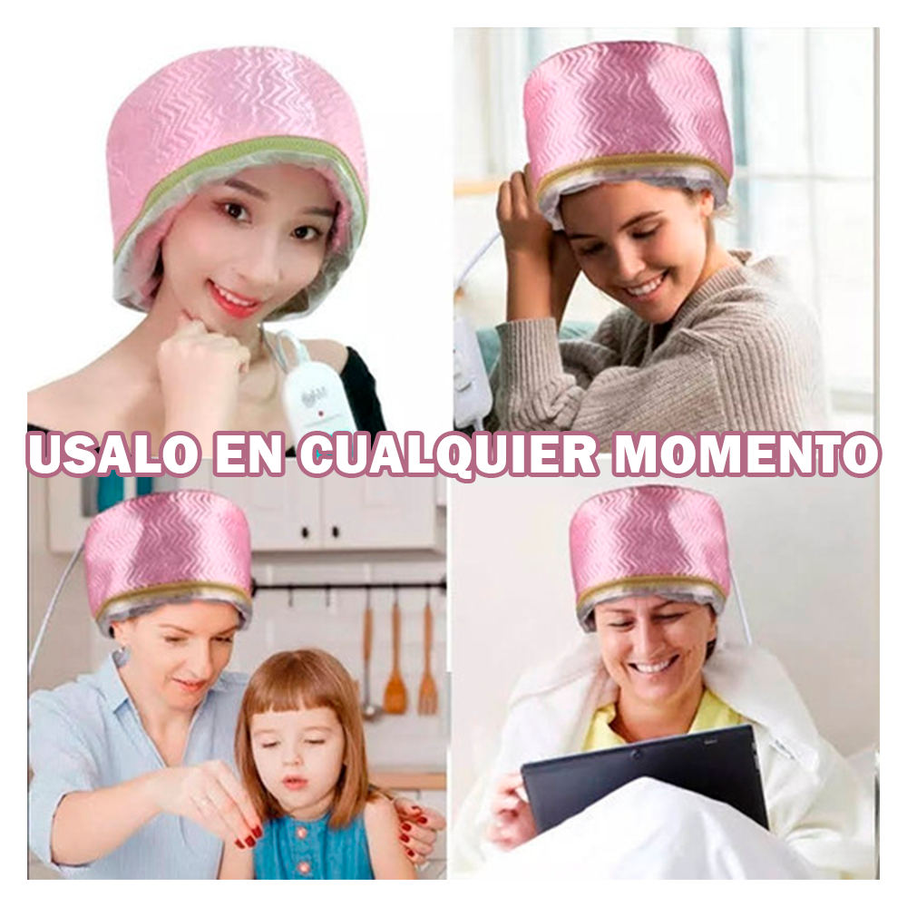 Gorro Termico Electrico Tratamiento Capilar Pelo-6
