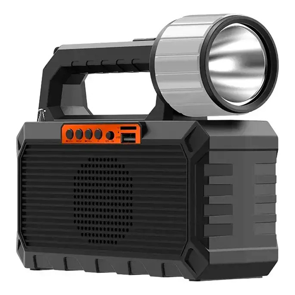 Kit Emergencia Solar Recargable Luz Led Radio Power Bank 3-5