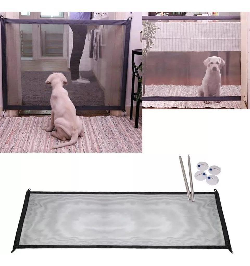 Malla Puerta Magica Seguridad Bebe Perros Mascotas-2