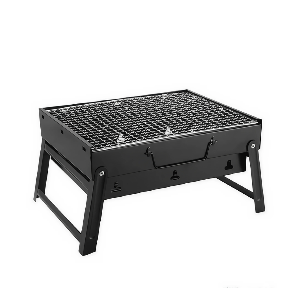 Mini Parrillera De Carbon Plegable Portatil-2