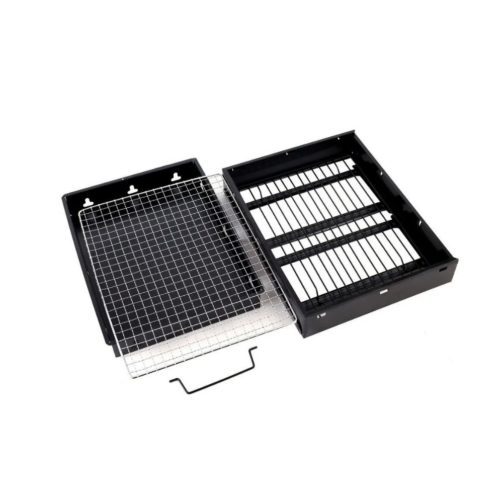 Mini Parrillera De Carbon Plegable Portatil-5