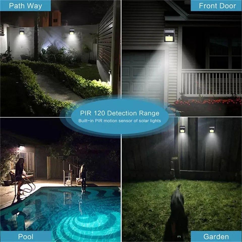 Foco Led Solar Exterior Con Sensor De Movimiento 30 Led-5